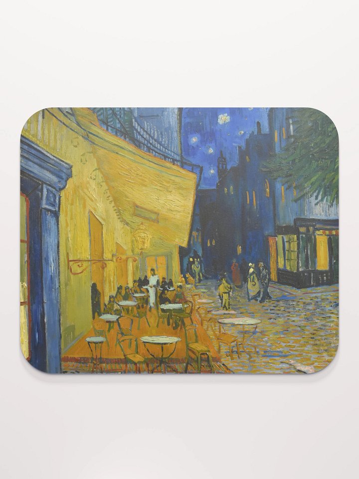 Van Gogh – Café Terrace at Night Mouse Pad product image (2)