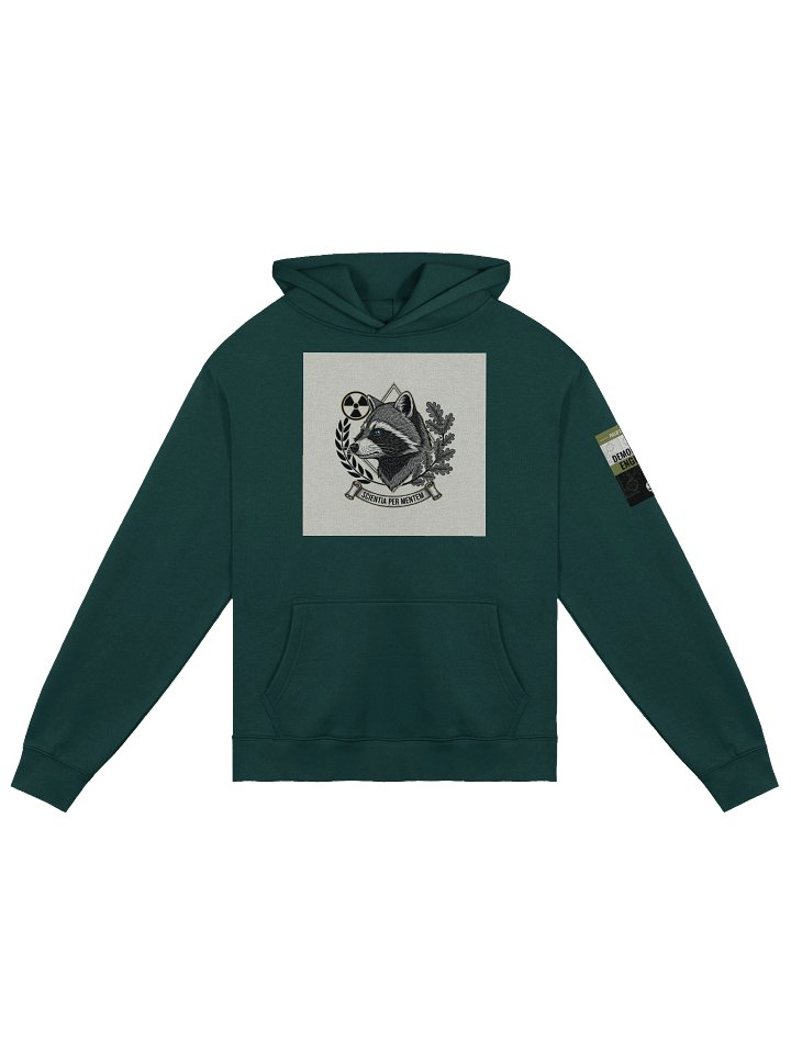 Retro Raccoon Radiation Hoodie product image (1)