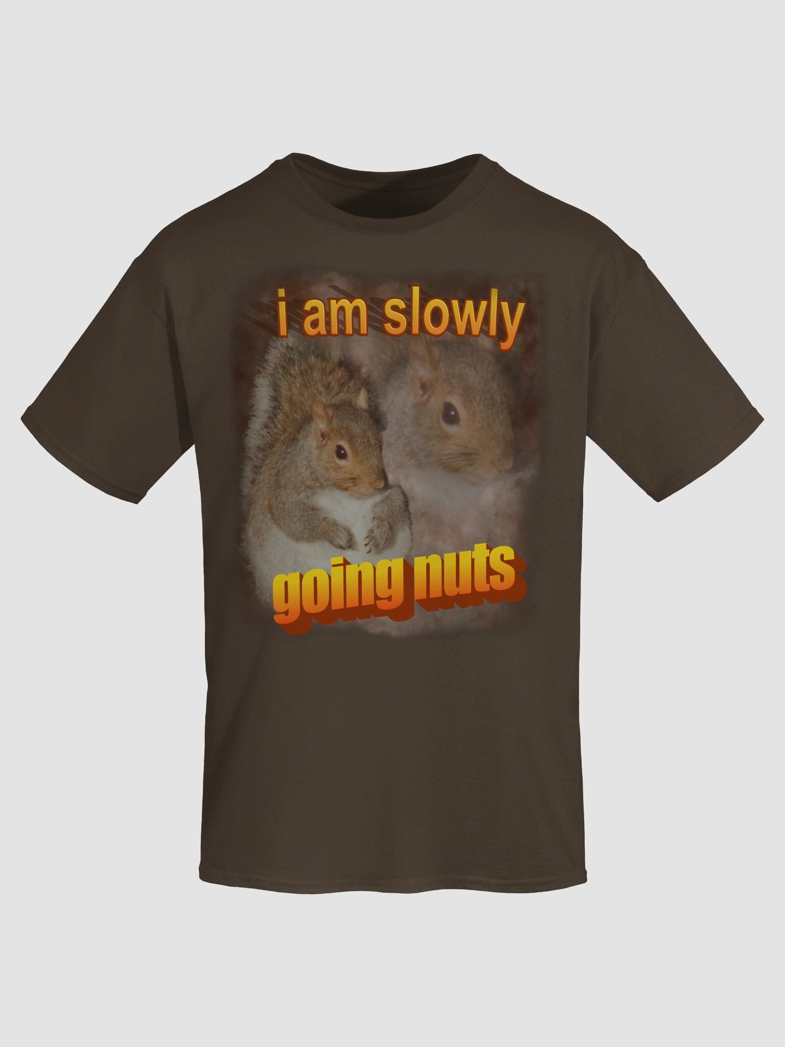 I am slowly going nuts Squirrel T-shirt product image (7)