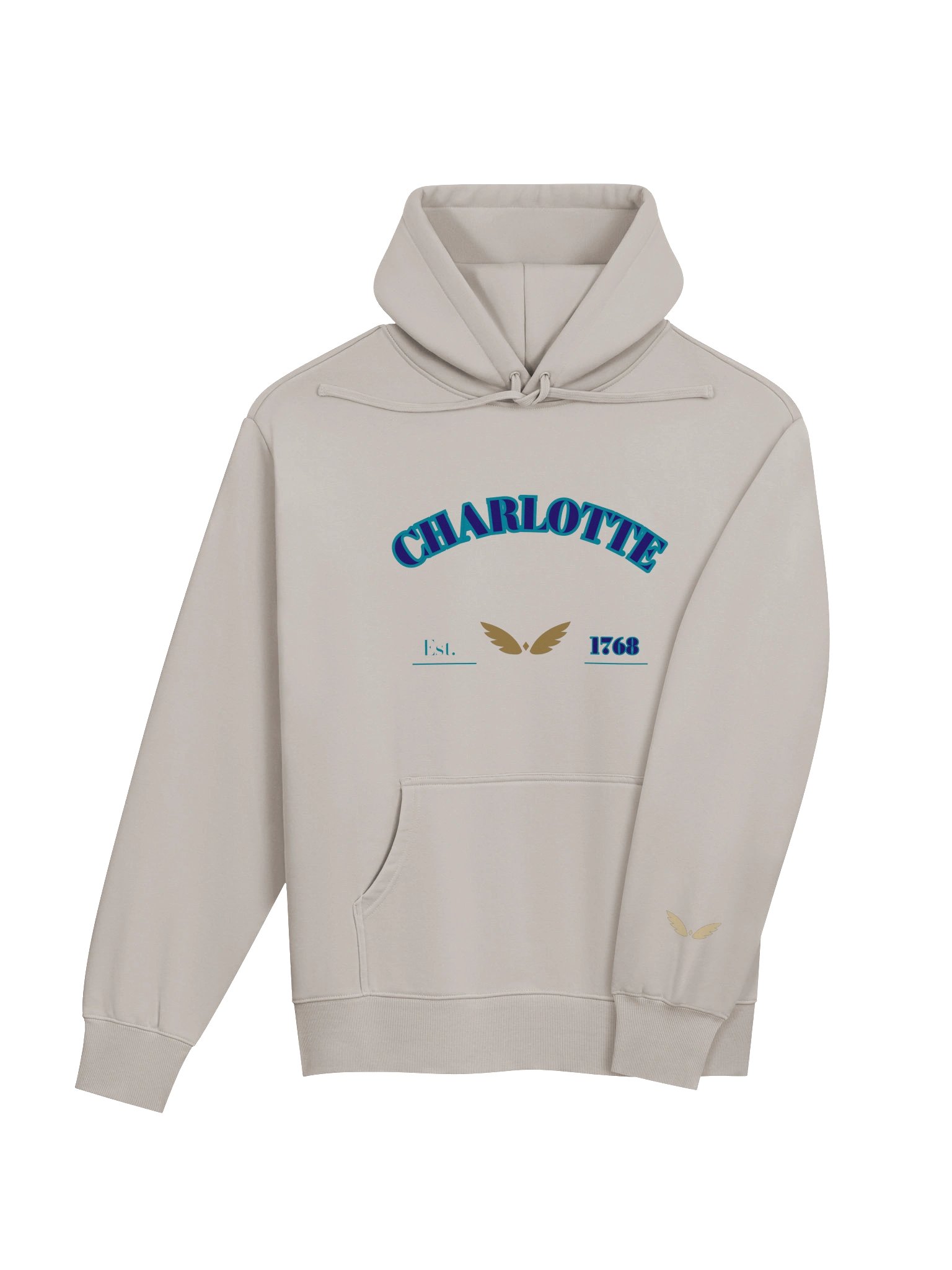 GAME DAY — Charlotte · Hoodie · Bone product image (4)