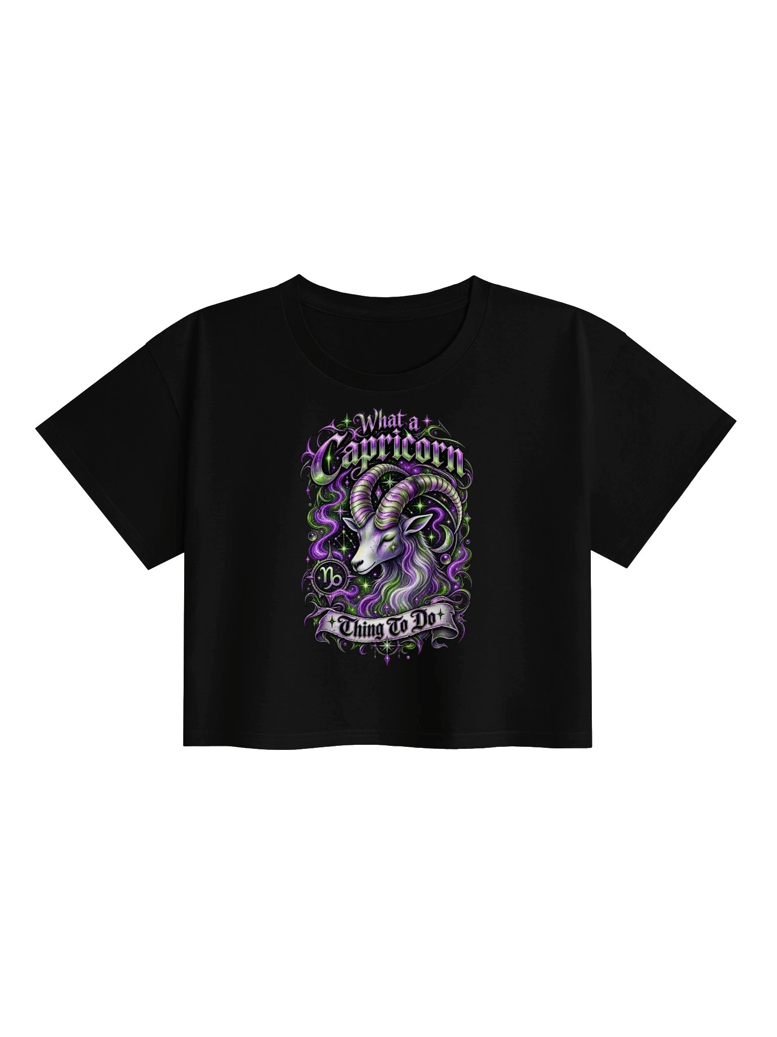 Capricorn Crop Top product image (1)