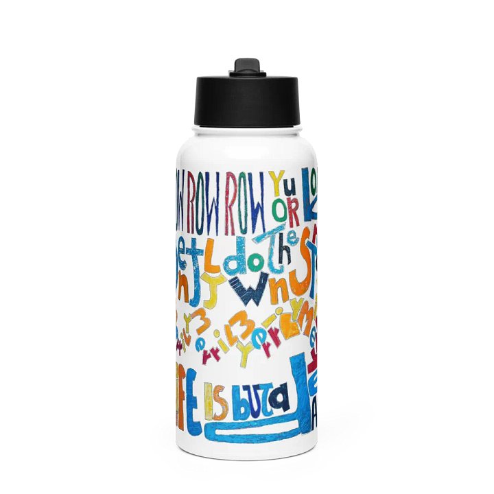 Row Row Row Your Boat Waterbottle product image (1)