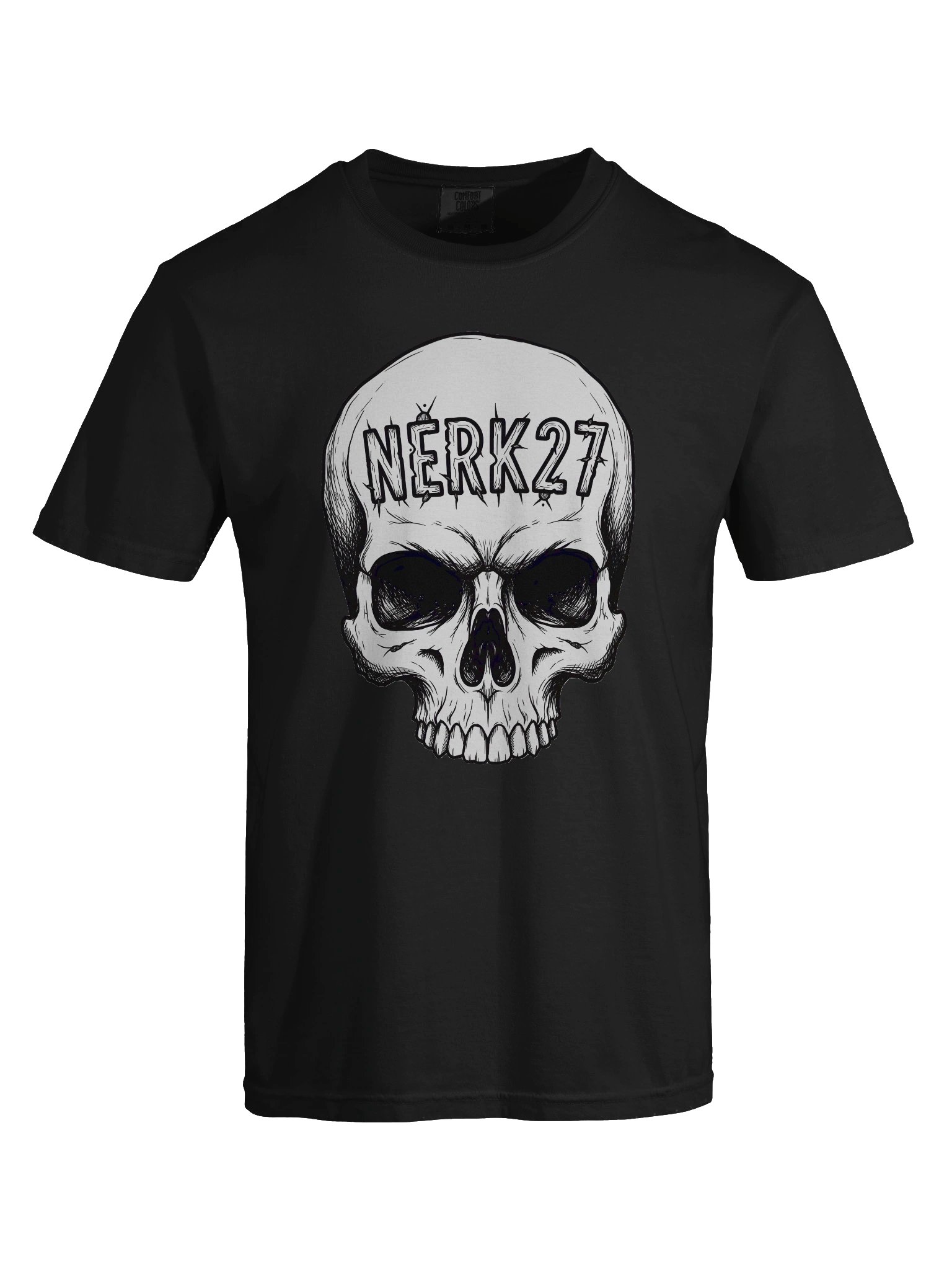 NERK27 Skull Illustration Heavyweight Tee product image (92)