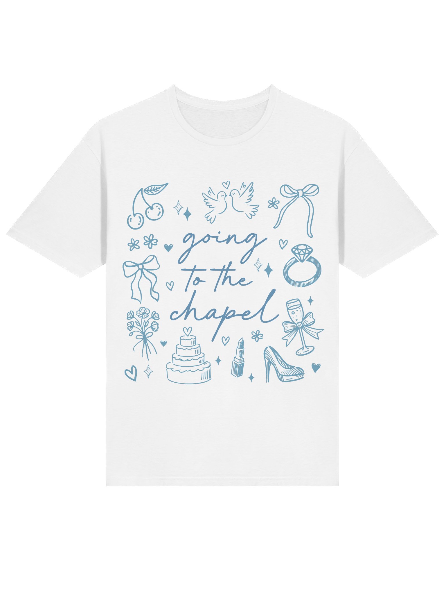 Going to the Chapel Shirt – Wedding Graphic Tee | Bride to Be Shirt, Engagement Gift, Bridal Shower Outfit, Bachelorette Party Tee product image (12)