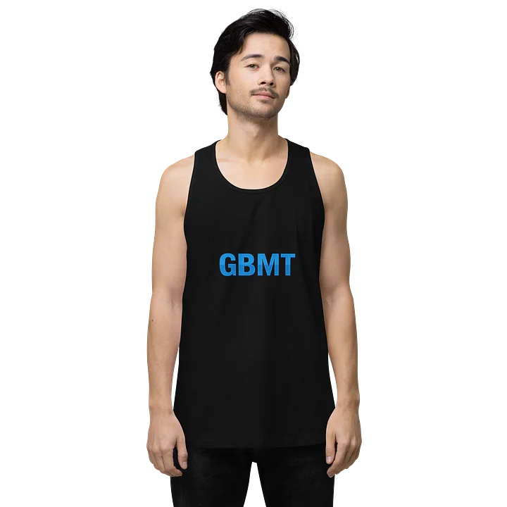 GBMT Men’s Tank Top | God Brought Me Through Sleeveless Shirt product image (1)