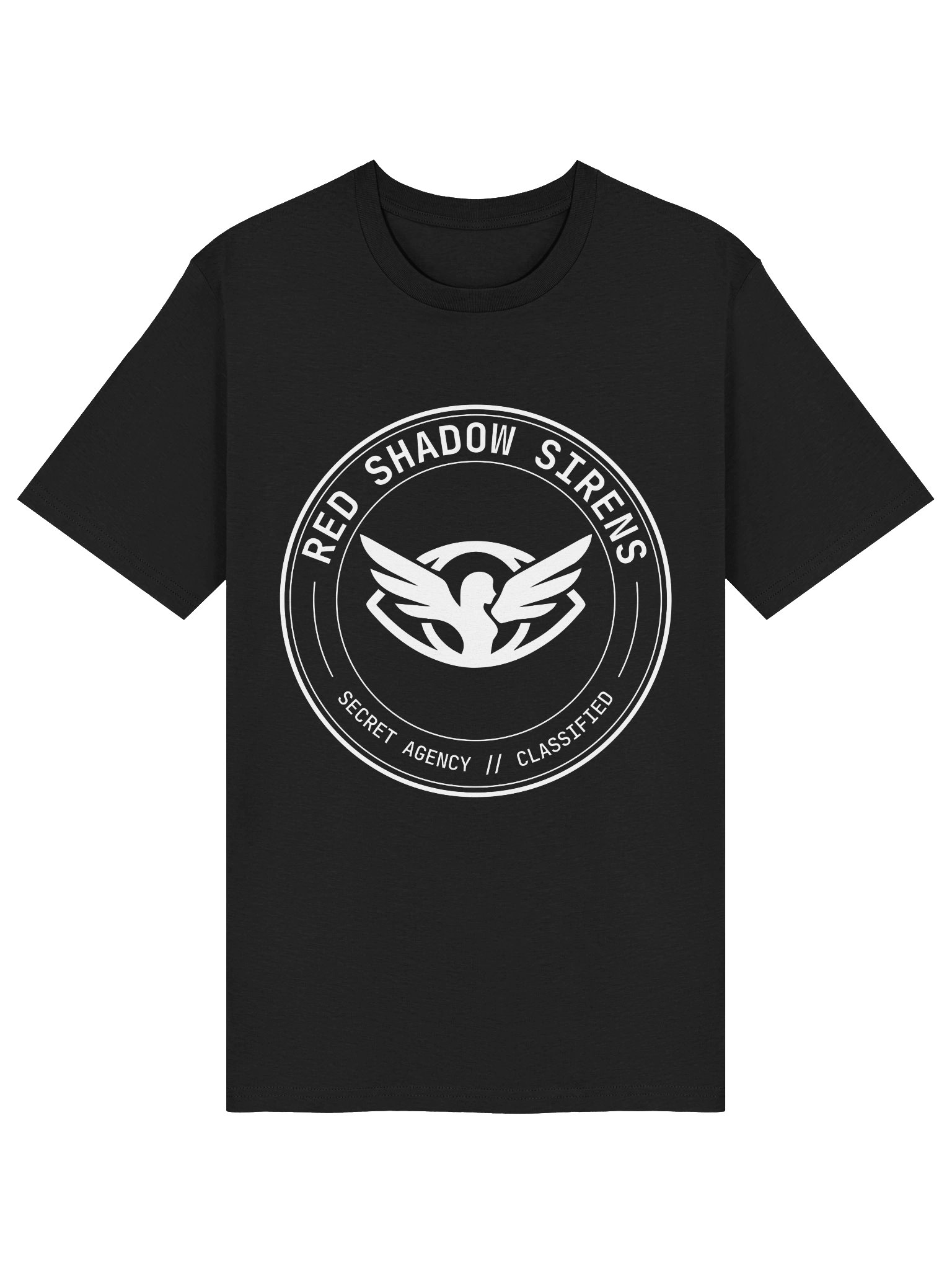 Organic cotton t-shirt (agency roundel logo, white) product image (3)