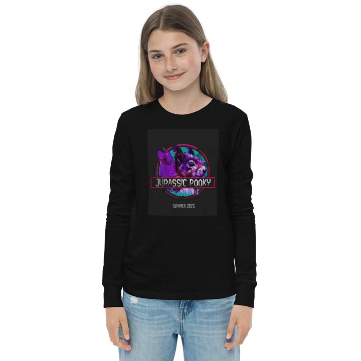 Jurassic Pooky Summer 2025 YOUTH Long Sleeve Tee product image (1)