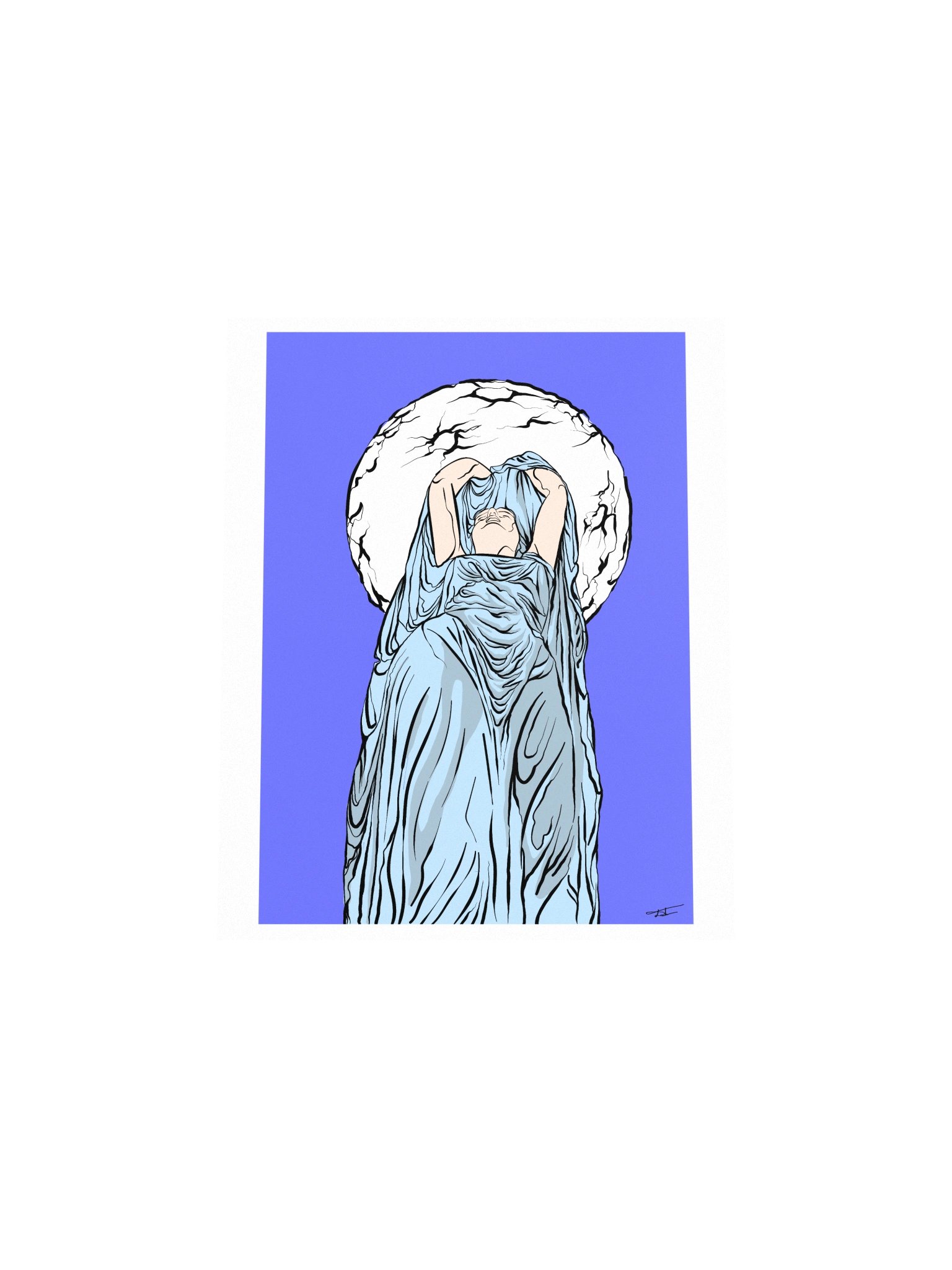 "Moon Light" Art Print product image (14)
