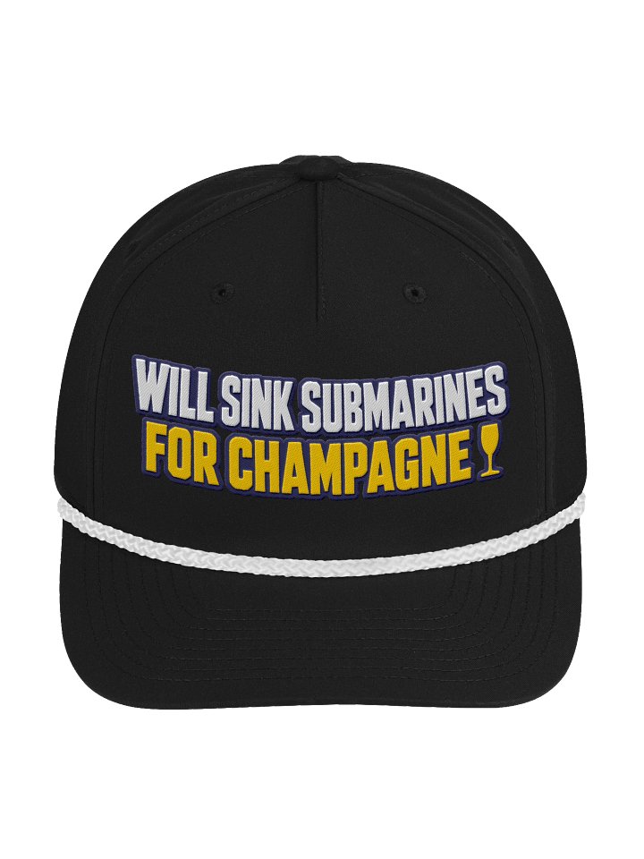 Ze Admiral — Will Sink Submarines for Champagne Rope Cap product image (1)