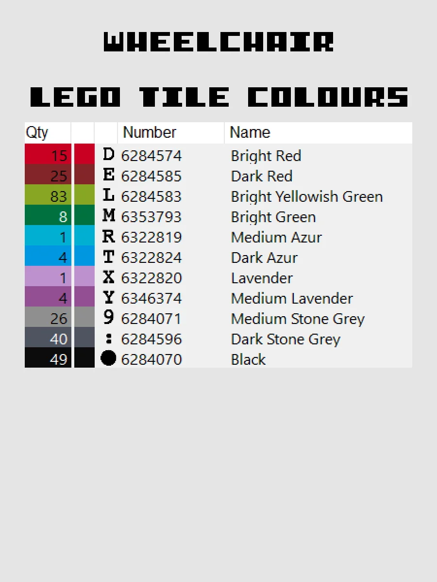 Wheelchair Pixel Art product image (5)