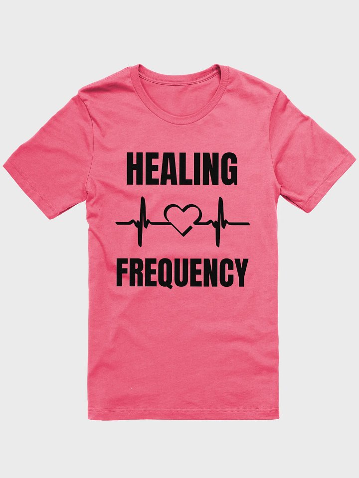heartbeat, healing, frequency Super Soft Tee product image (6)