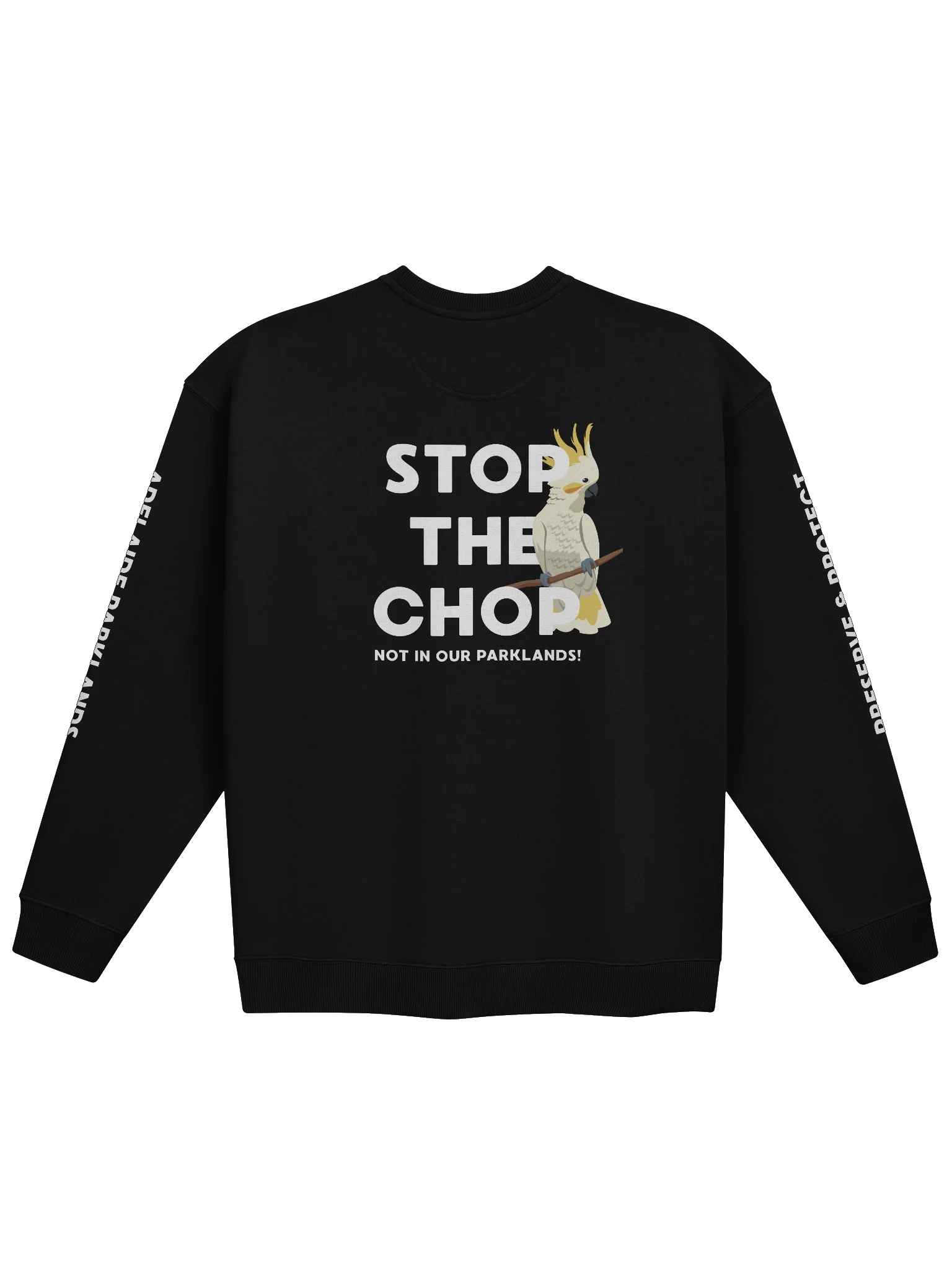 STOP THE CHOP | SC Cockatoo | Unisex | Premium Organic Oversized Sweatshirt product image (1)