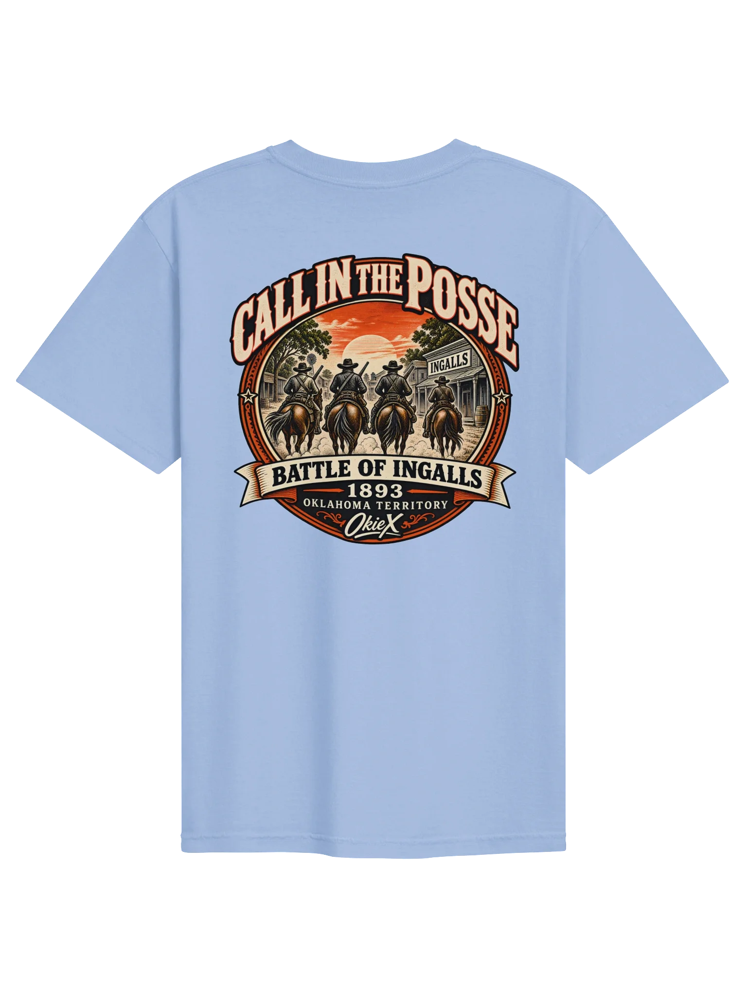 Call in the Posse — Battle of Ingalls Tee