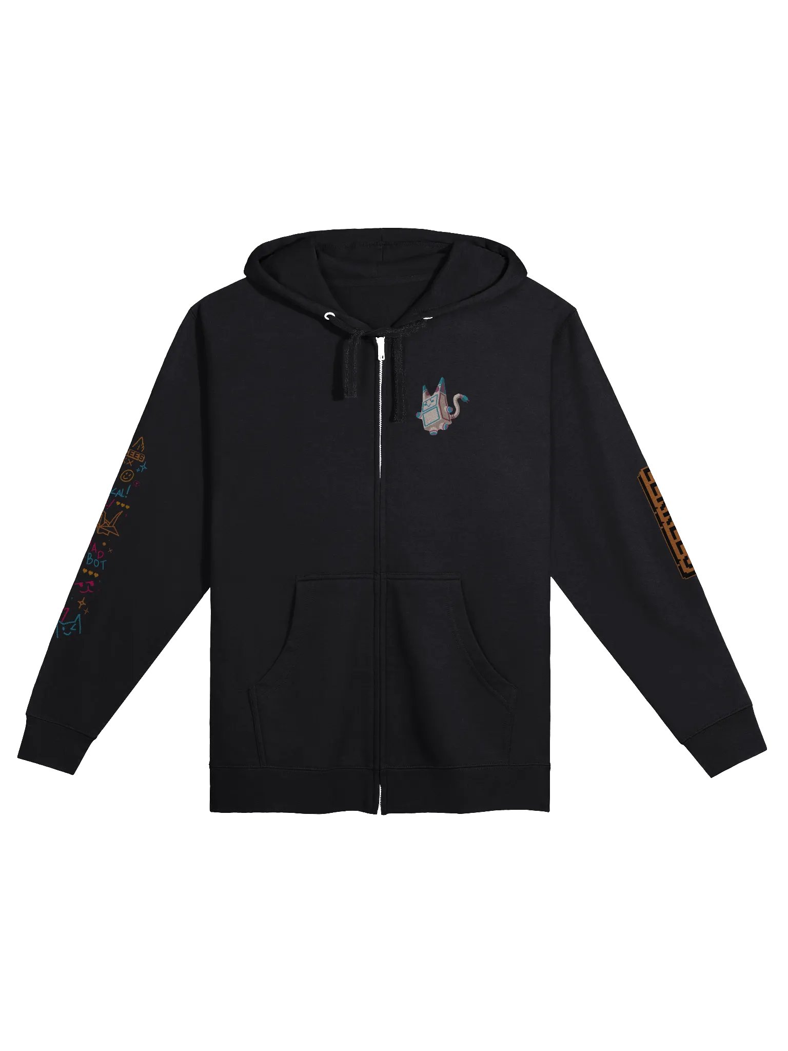 "V 1.00" Zip Hoodie product image (1)