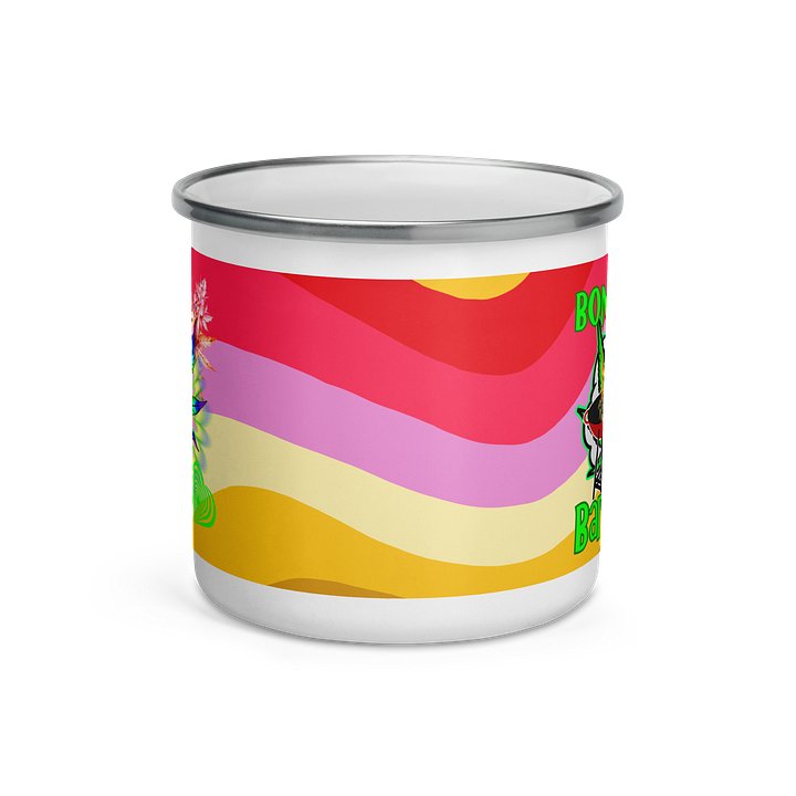 Bong Hits and Barbeque Enamel Mug product image (2)