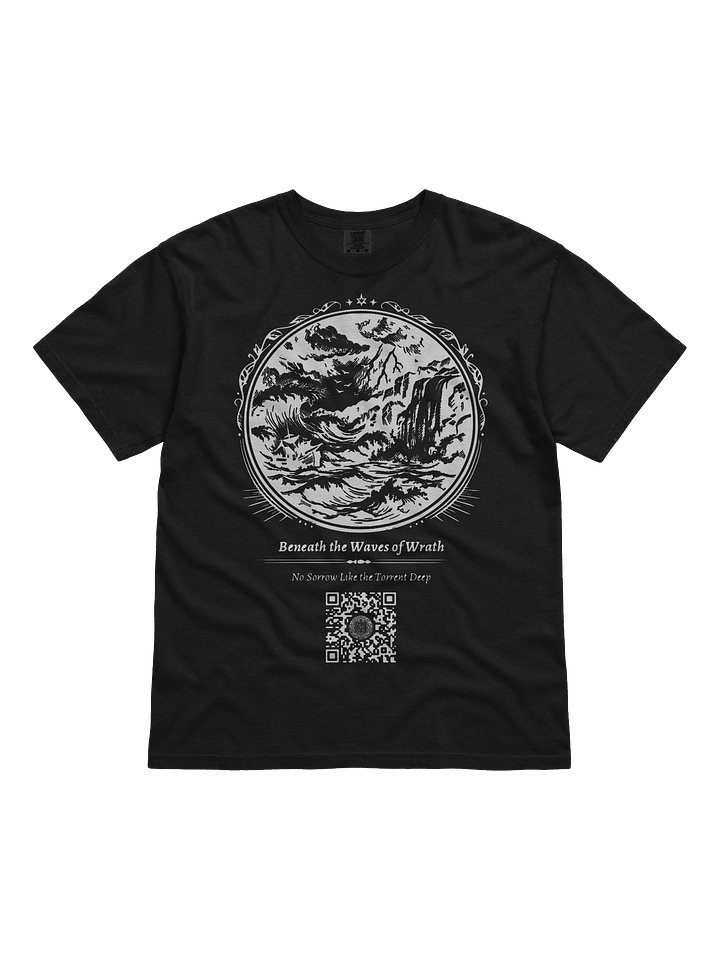 Waves of Wrath (White on Black/Color) product image (1)