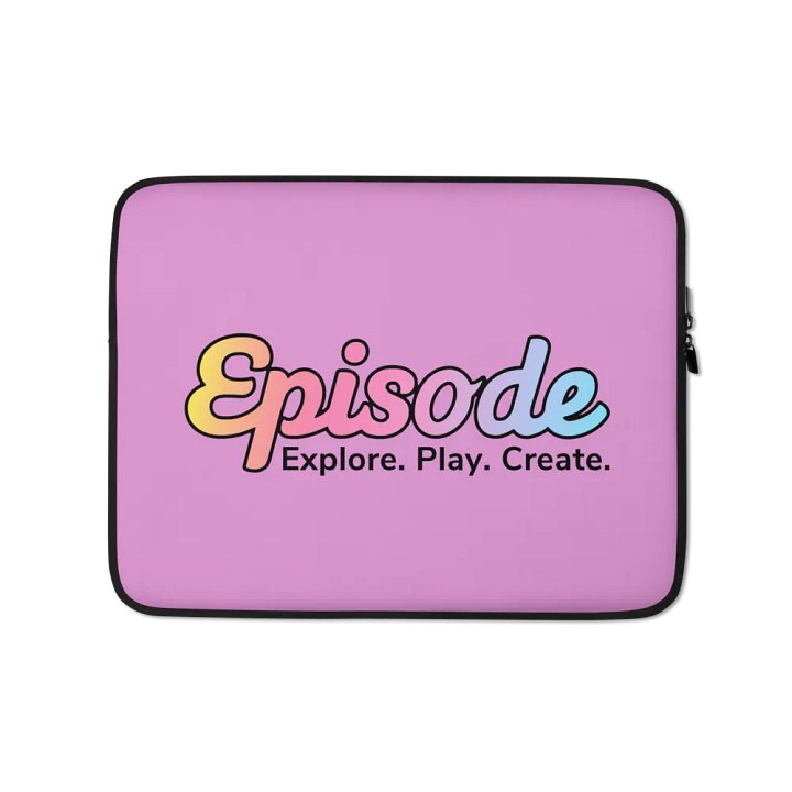Episode Laptop Sleeve Pink With Gradient Logo product image (1)