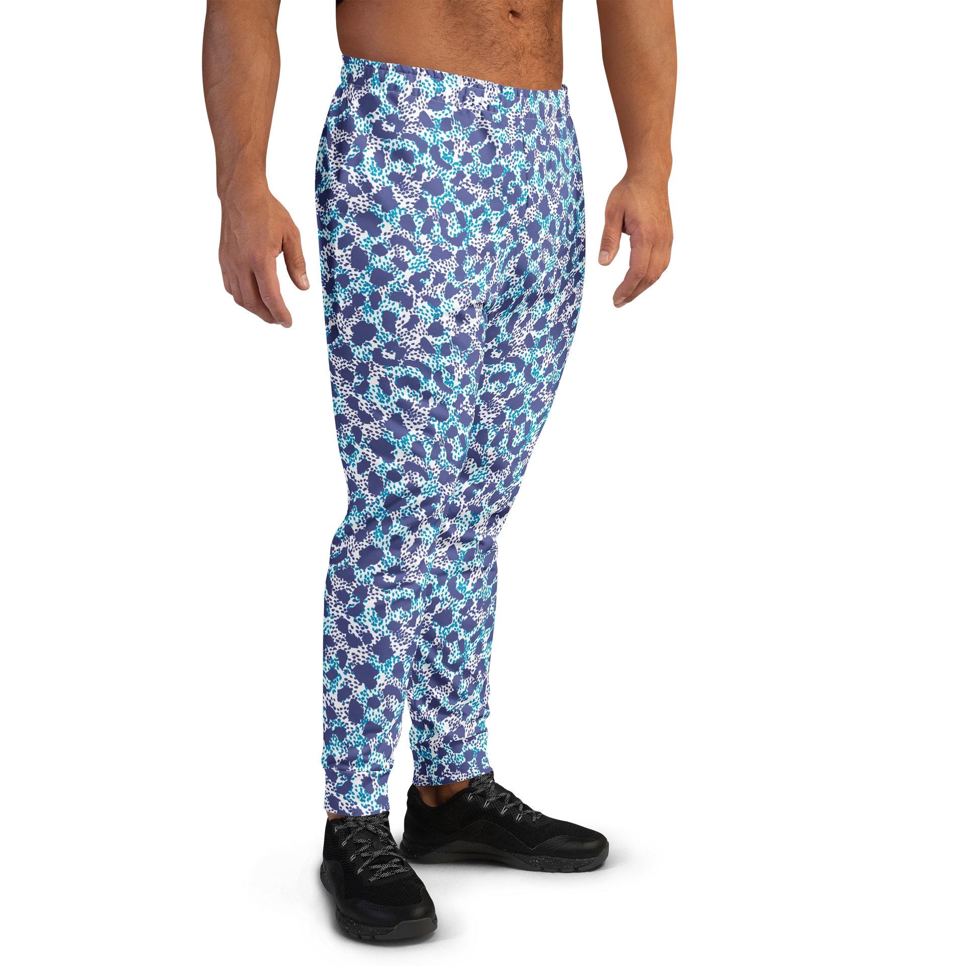 Trendy Recycled Men's Joggers with Bold Animal Print product image (4)