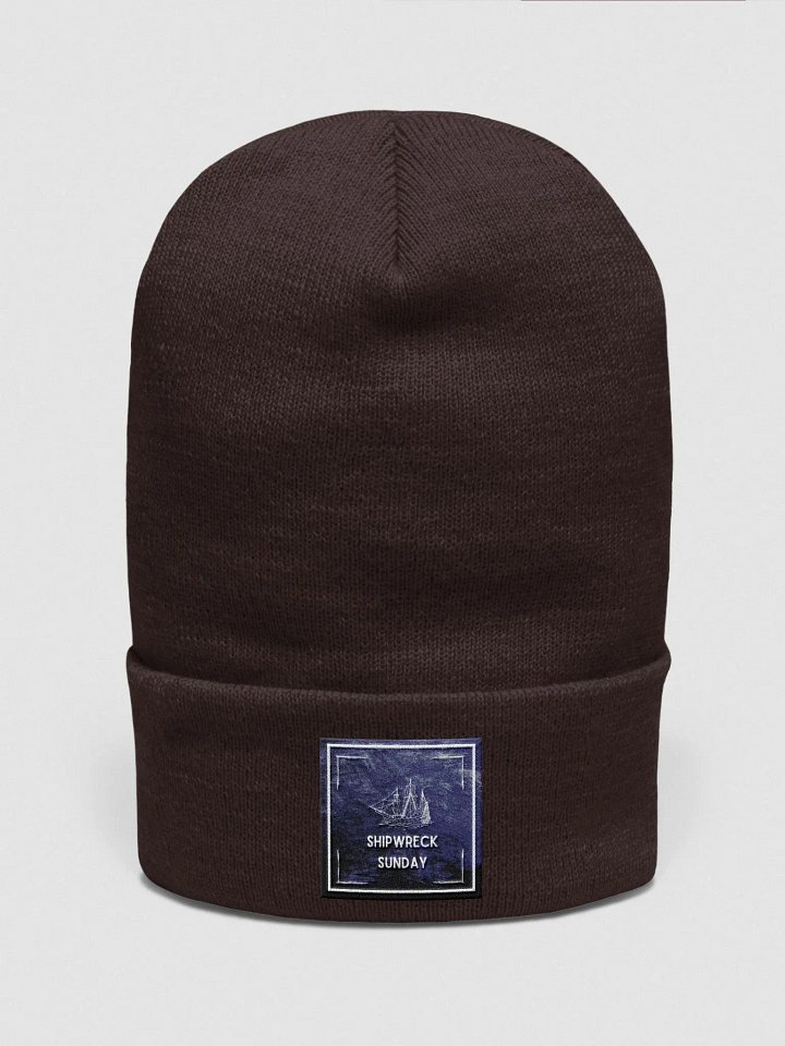 Shipwreck Sunday Embroidered Beanie product image (8)