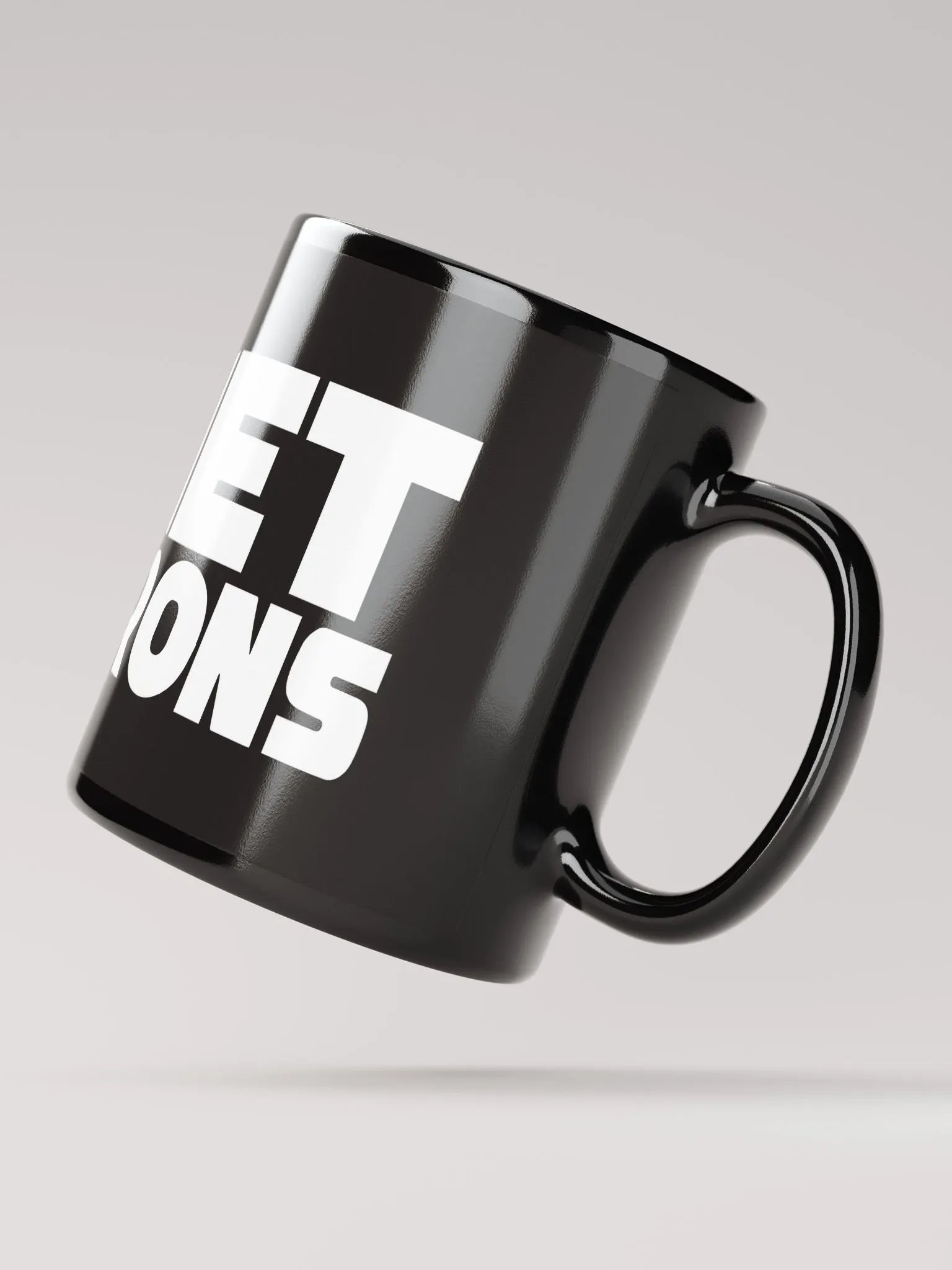Planet of the Morons - Black Glossy Mug product image (3)
