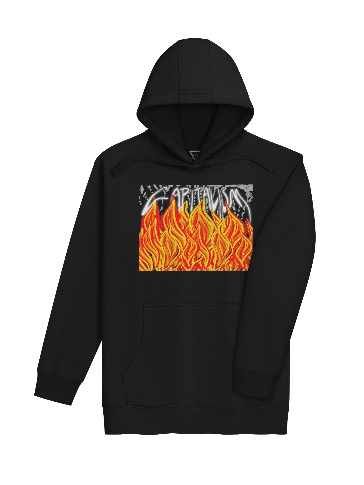 Burn Capitalism Down hoodie product image (19)