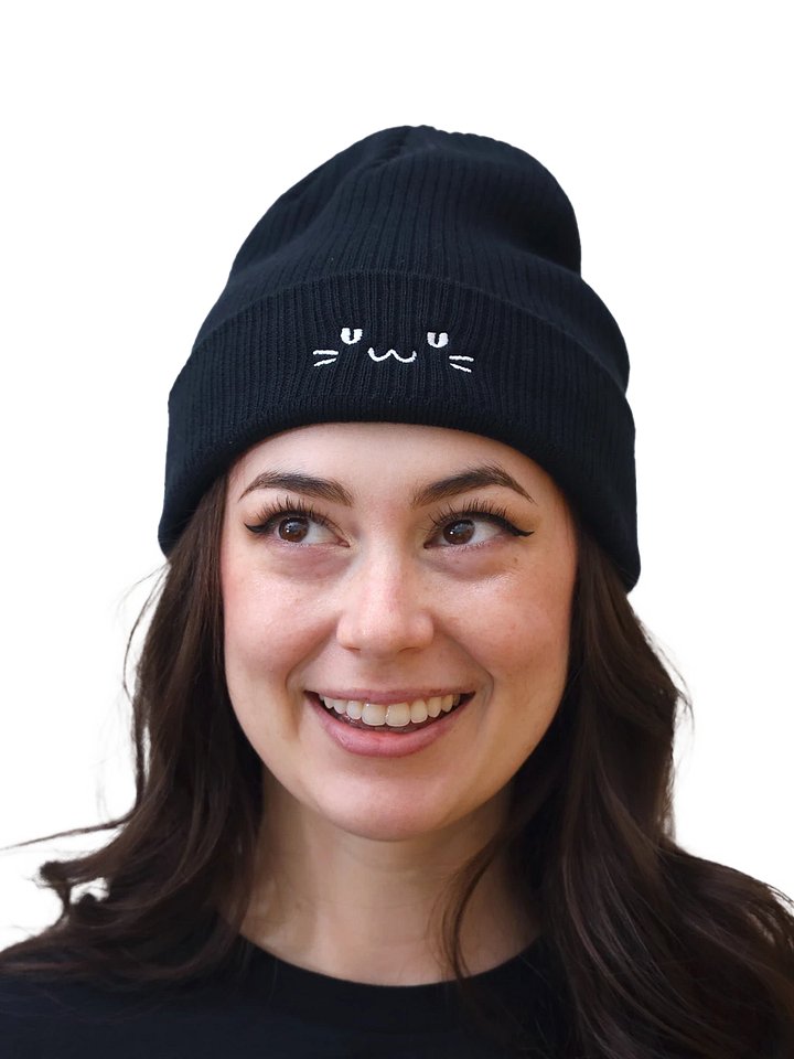 Supurrvisor Face Embroidered Beanie product image (1)