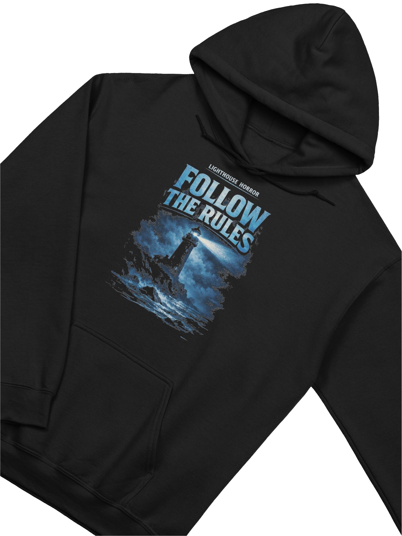 Follow the Rules Lighthouse Horror Hoodie product image (3)