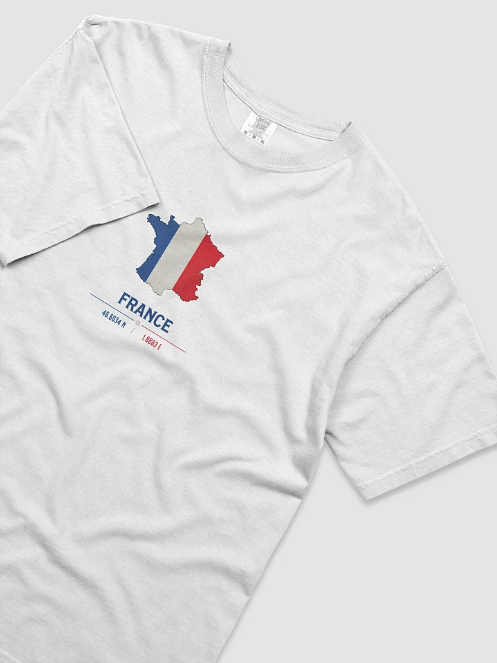 France Coordinates Comfort Colors T-Shirt product image (2)