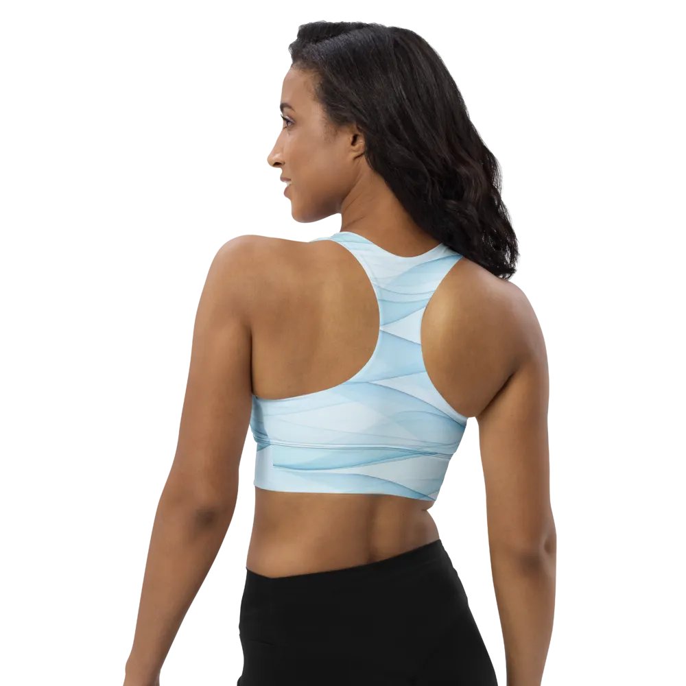 Fluid Motion Longline Sports Bra product image (9)