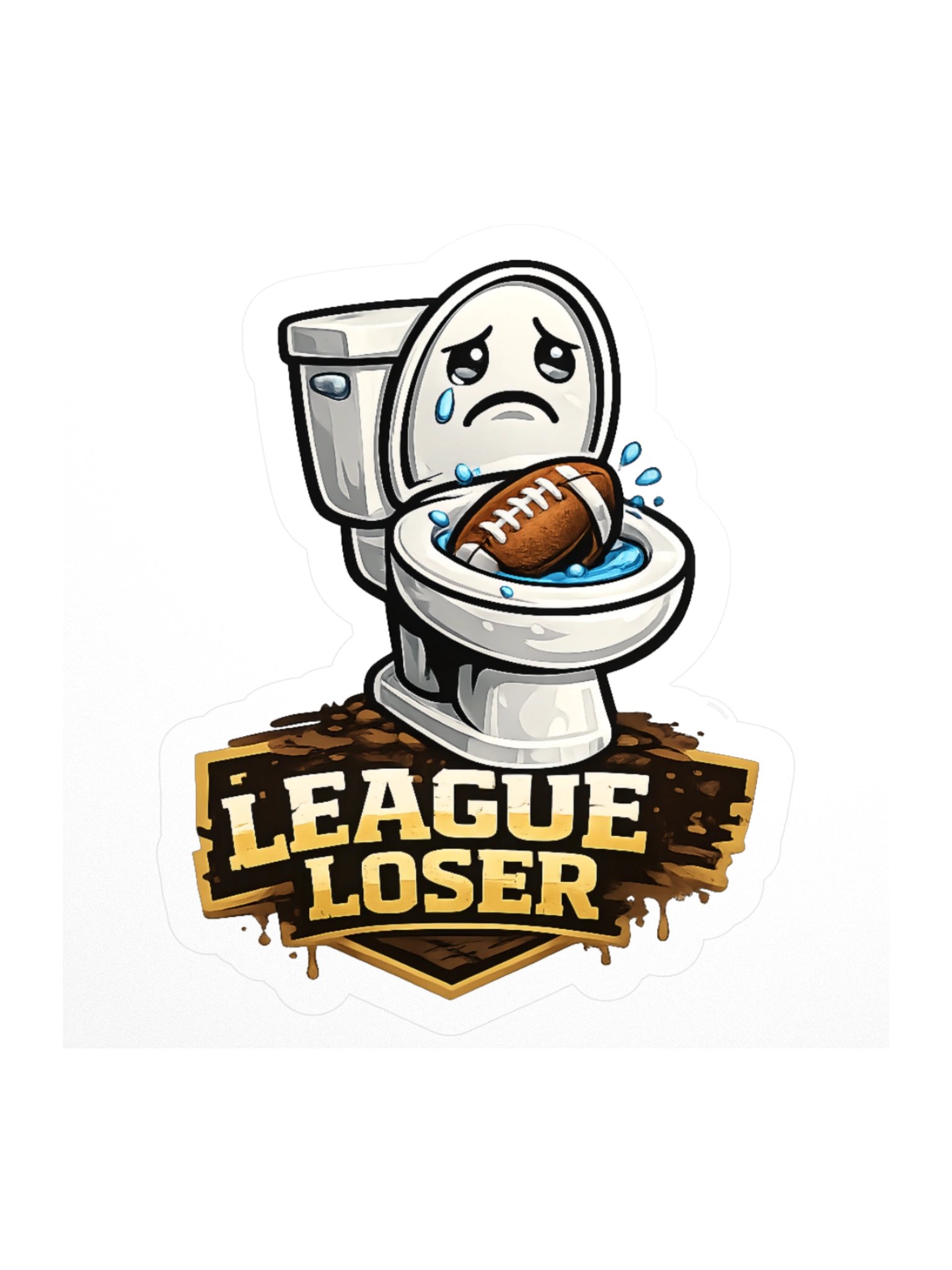 League Loser Sticker product image (1)