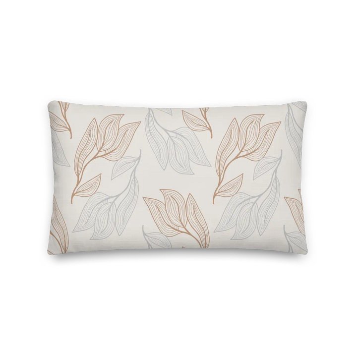 Symmetrical Leaf Harmony Pillow product image (1)