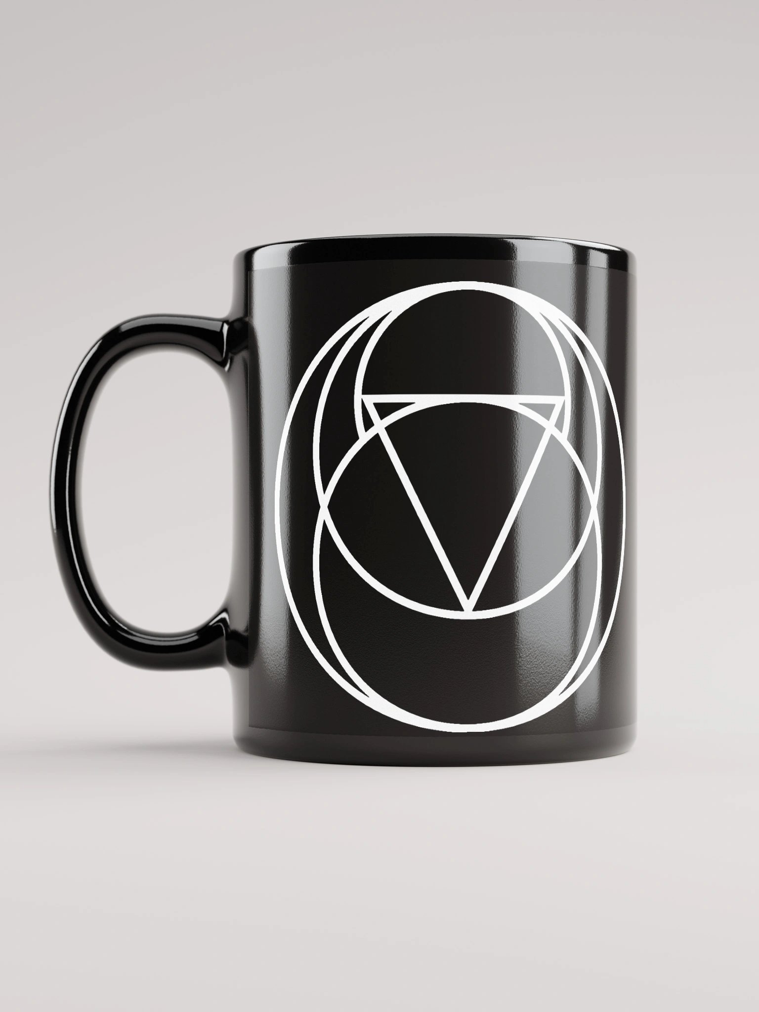 The WorldWith Black Glossy Mug product image (12)