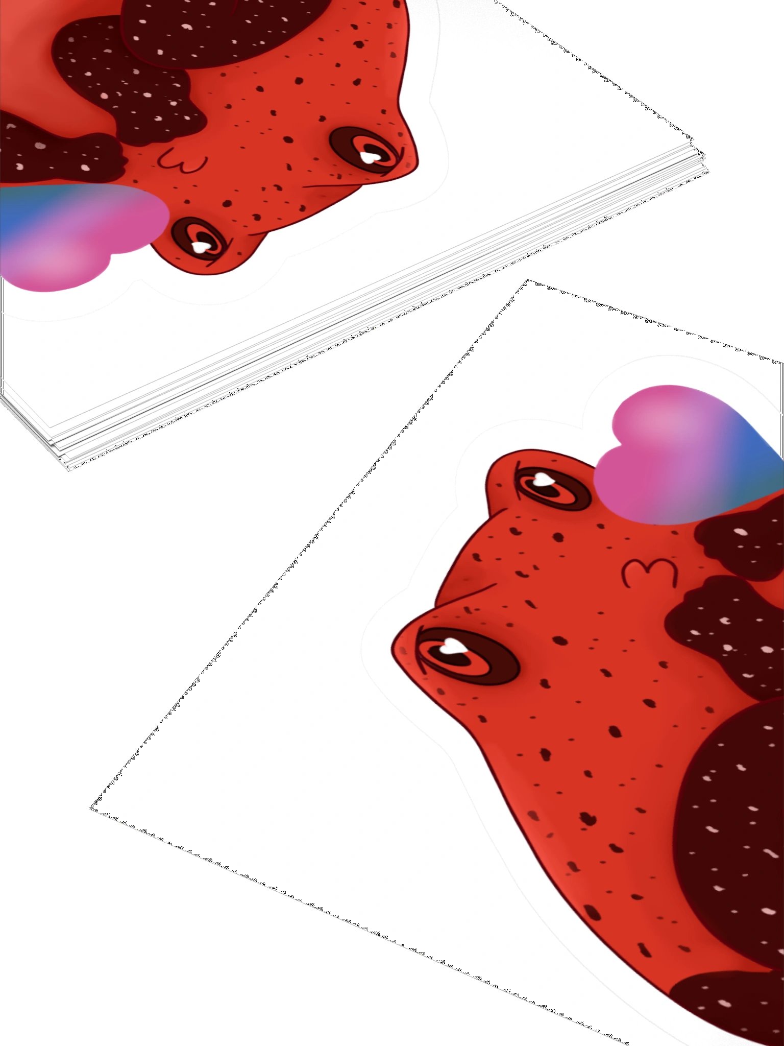 Bisexual Pride Frog Kiss product image (12)
