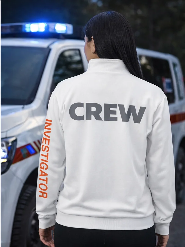 Flight of the Future Trainingsjacke mit grauen Crew Back Print product image (1)