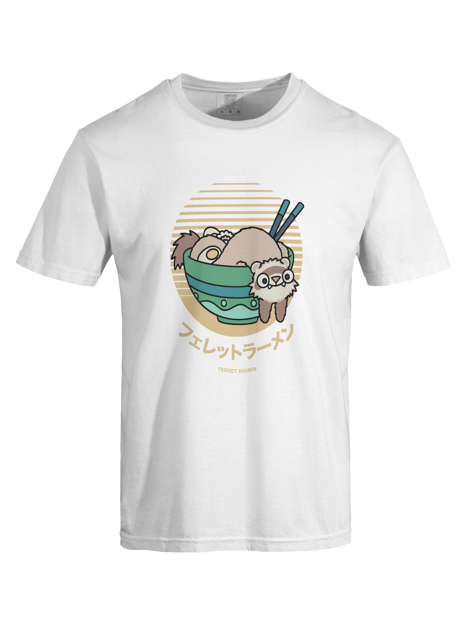 Ferret Ramen Japanese – T-Shirt product image (47)