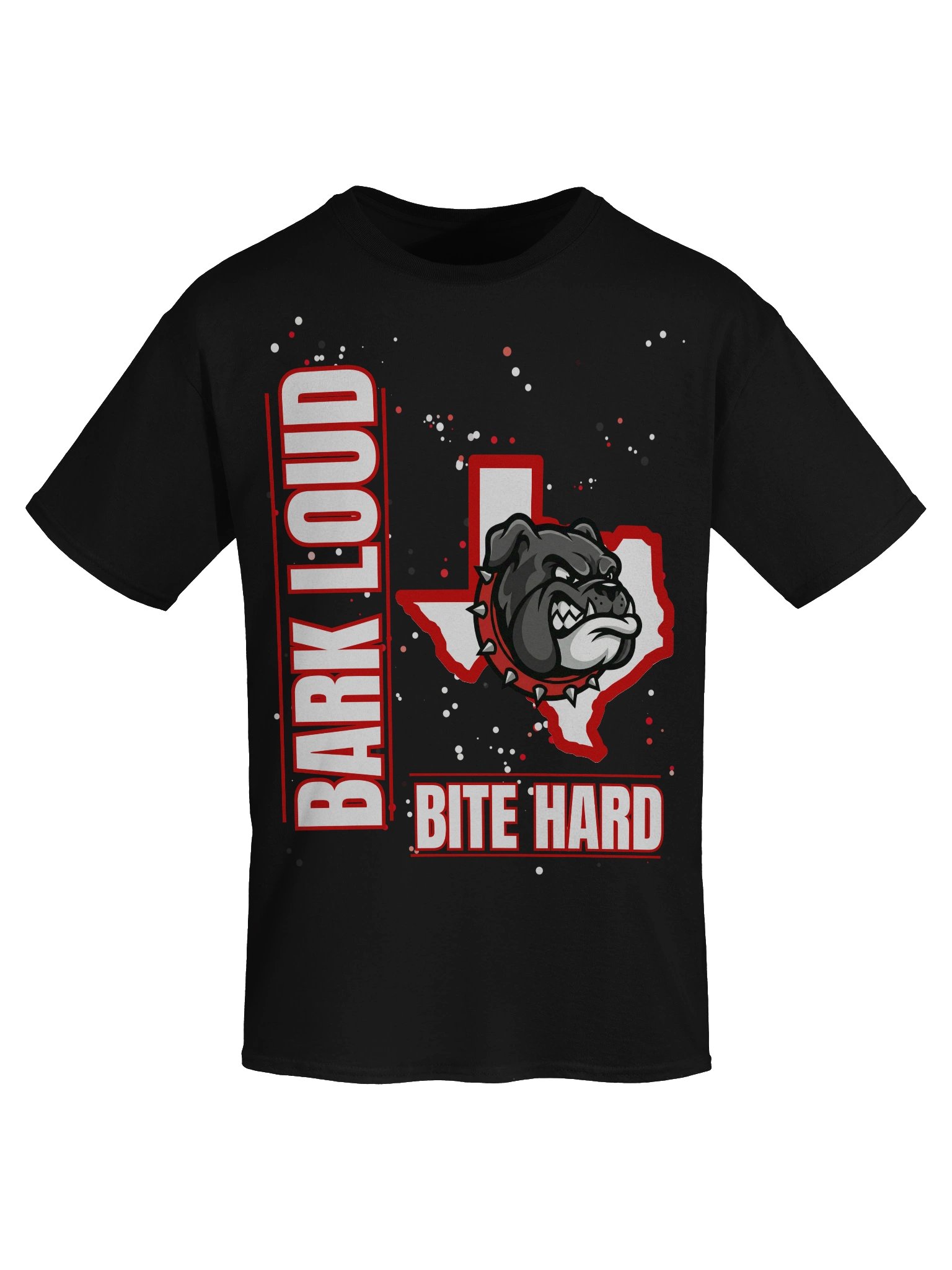 Bark Loud Spirit Tee - Red on White [READ DESCRIPTION FOR CUSTOMIZATION] product image (63)