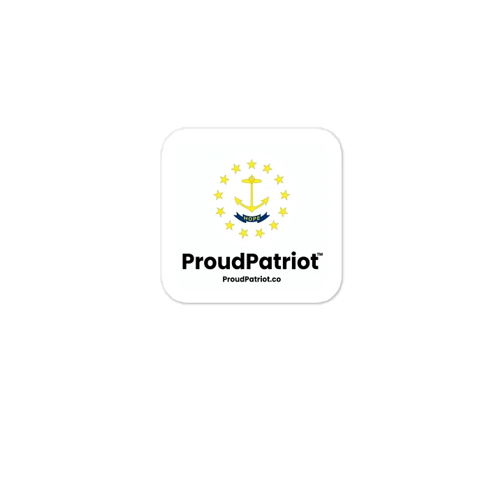 Rhode Island State Flag Vinyl Sticker product image (1)