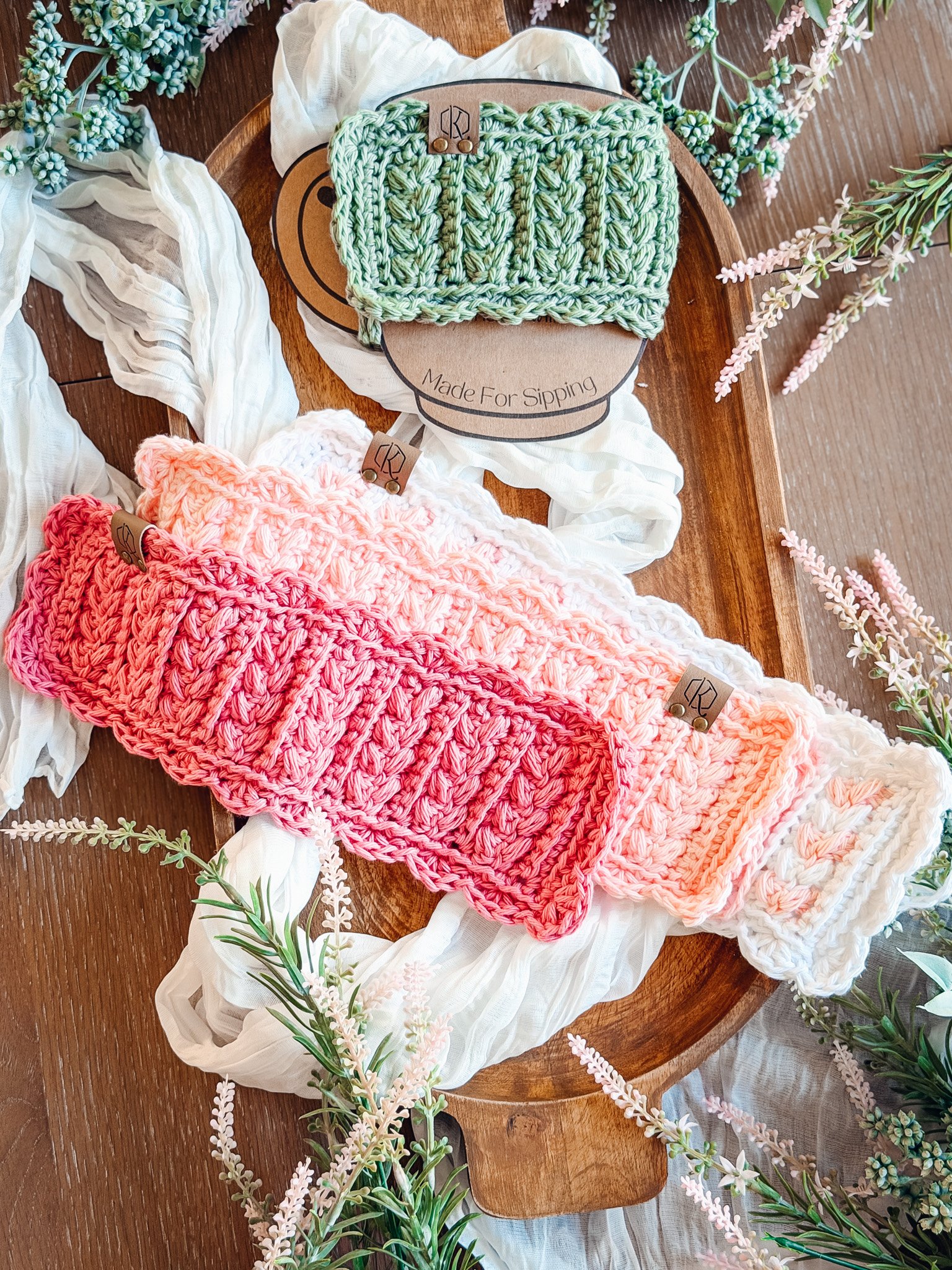 Wheat Stitch™ Scalloped Home Collection 4 Pattern Quick Crochet Set product image (11)