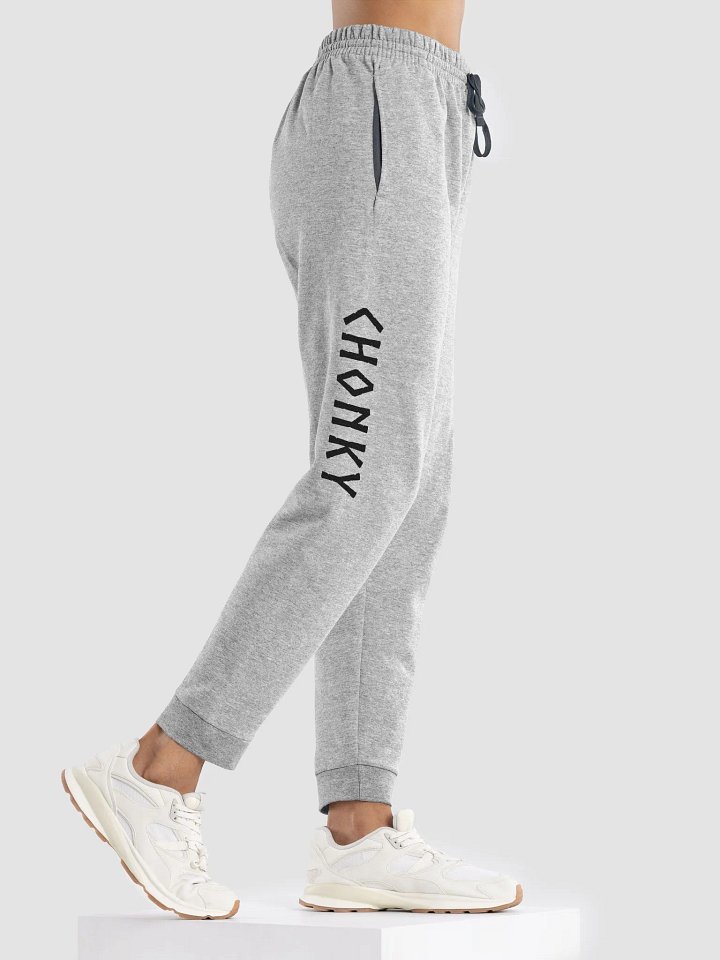 CHONKY Pants - Black Text product image (1)