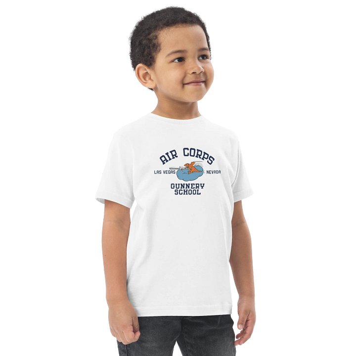 Retro TODDLER Las Vegas AIR CORPS Gunnery School PT Shirt *Life Magazine Cover* Army Air Force Navy Nellis Creech product image (18)
