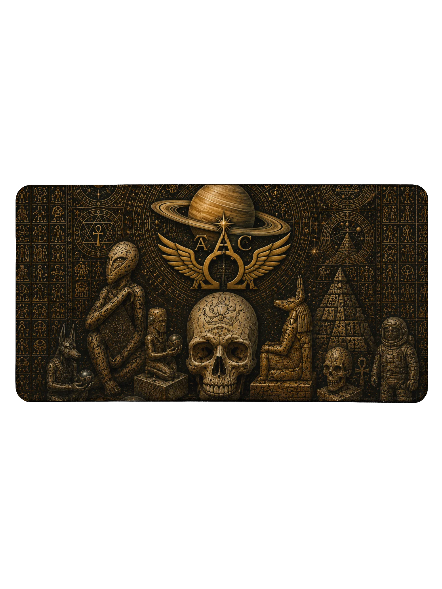 Aliencarvings Alpha Omega Desk Pad product image (1)