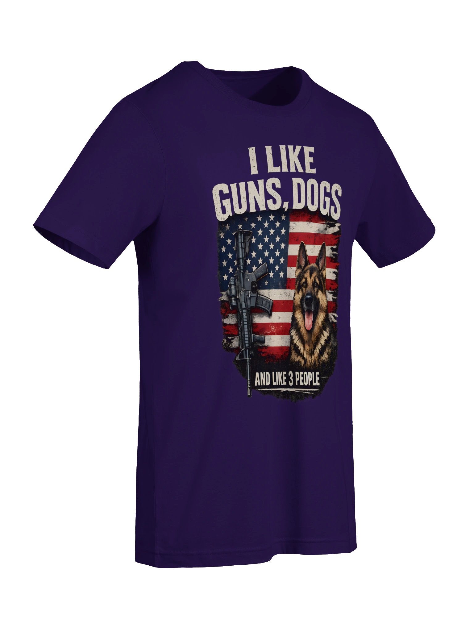 I Like Guns, Dogs and Like 3 People front design product image (5)