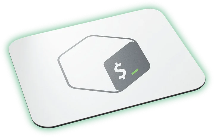 Bash Icon Mouse Pad product image (1)