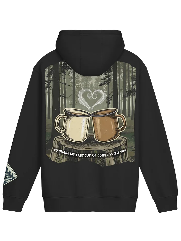 I’d Share My Last Cup of Coffee With You – Outdoorsy Couples Sweatshirt product image (1)