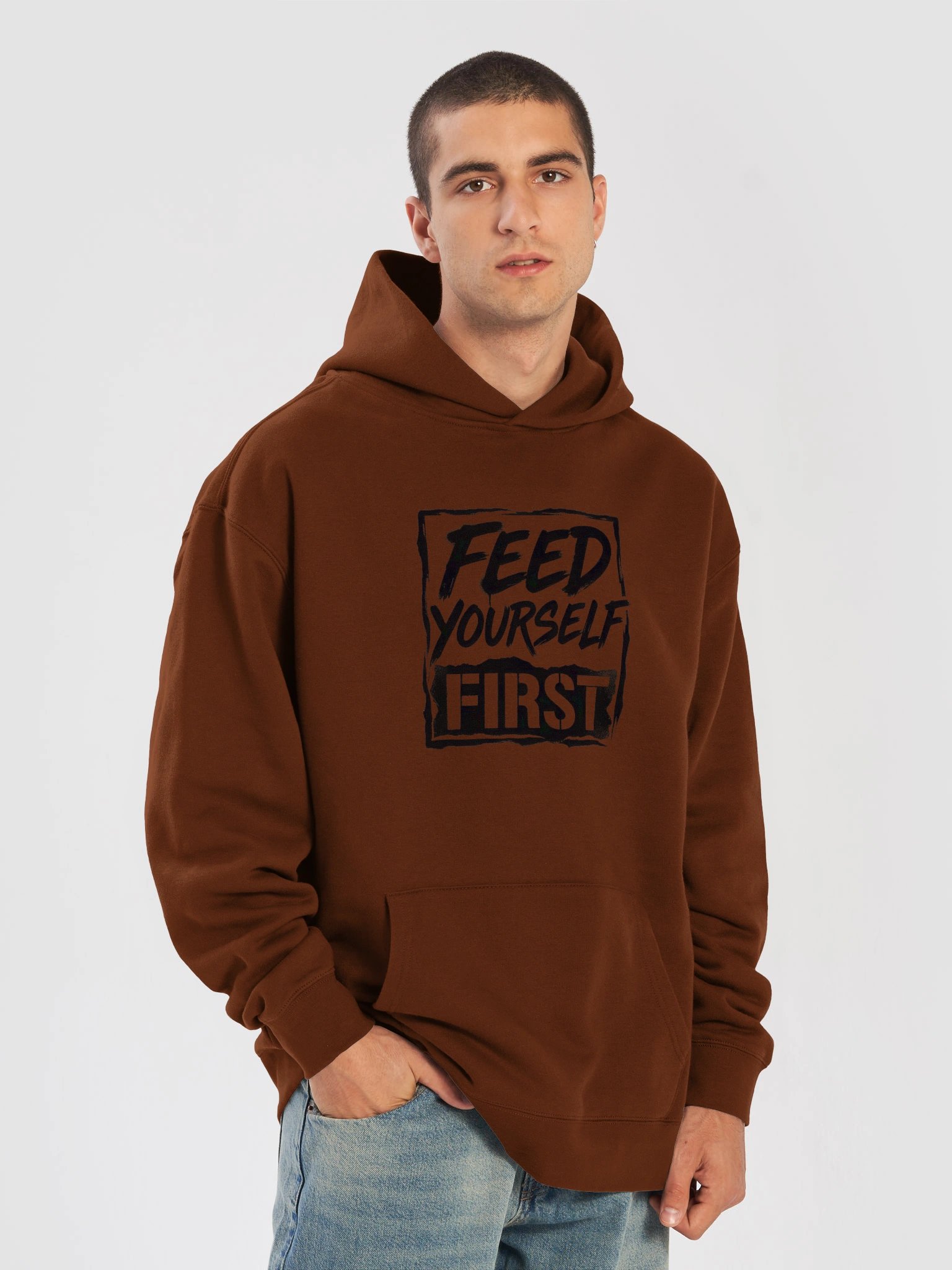 Feed Yourself FIRST hoodie product image (39)