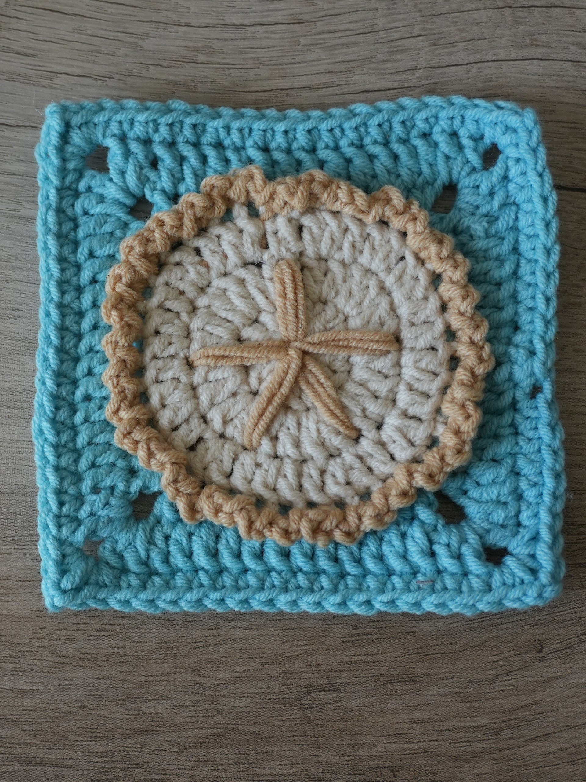 Sand Dollar Granny Square Pattern product image (2)