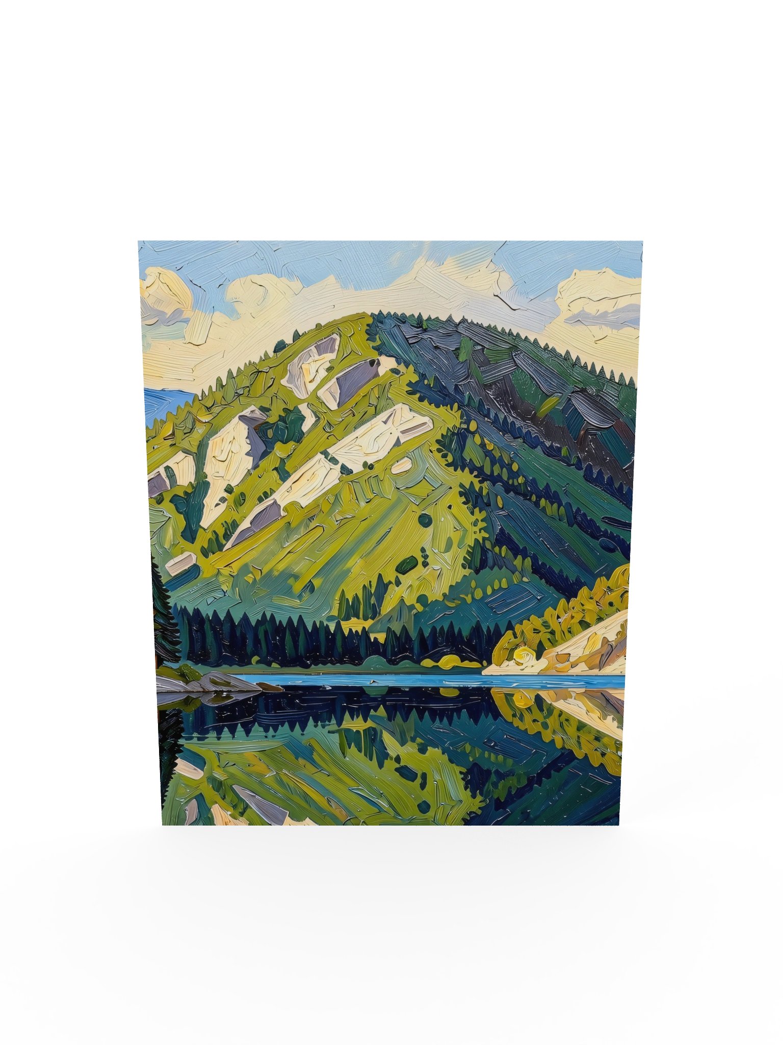 Mountain Across the Lake Poster product image (9)