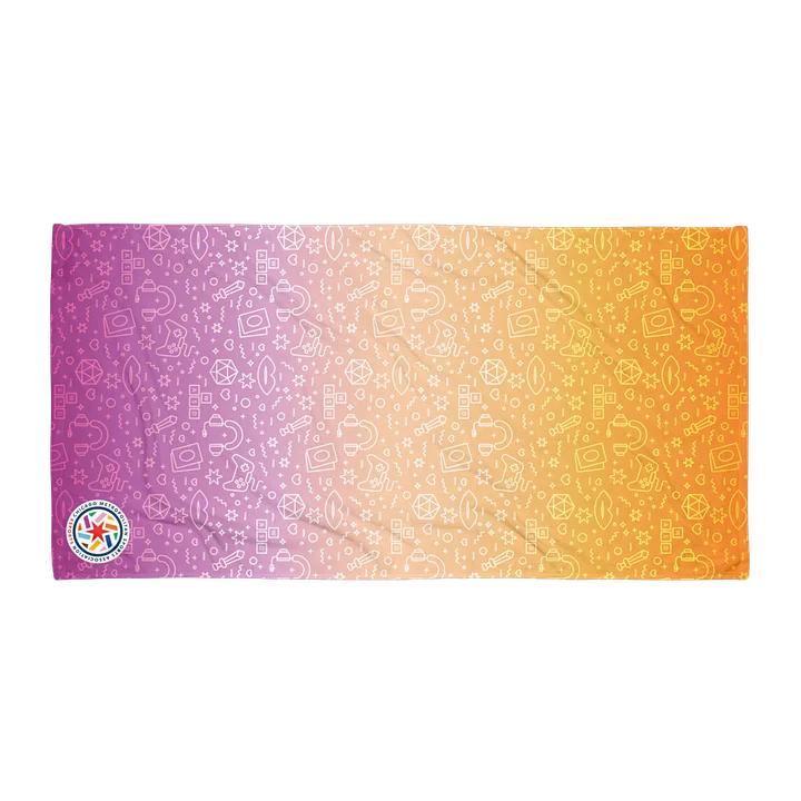Lesbian Pride Beach Towel product image (1)
