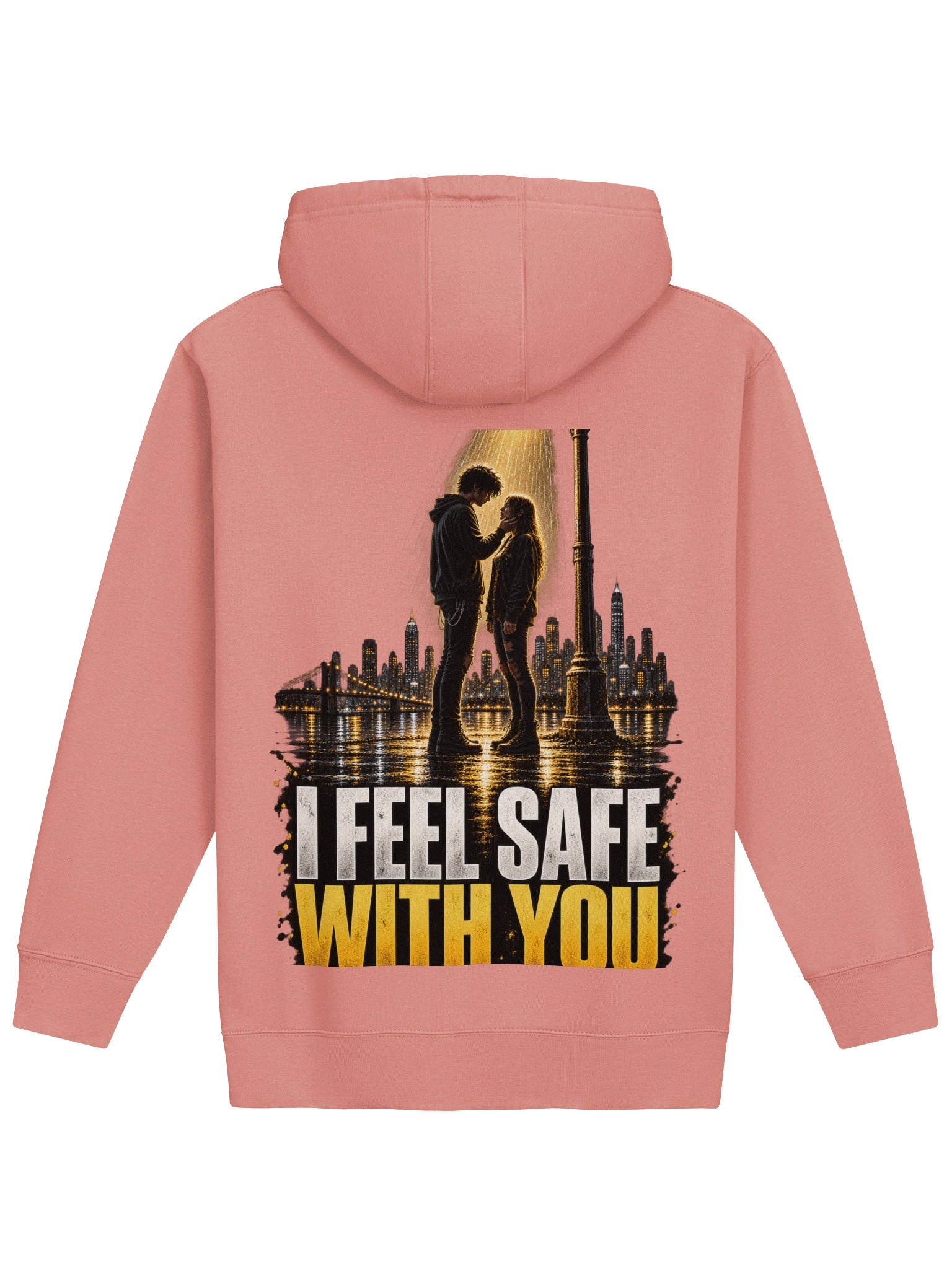 I Feel Safe With You—Hyper Sync Beats Premium Graphic Hoodie product image (66)