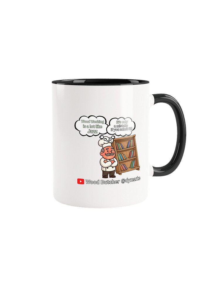 Wood Butcher gets philosophical Mug product image (7)